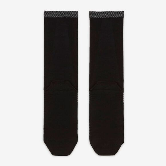 Nike Spark Lightweight Crew Running Socks Black Silver Men's M 6.5-8 Brand New - Picture 4 of 7